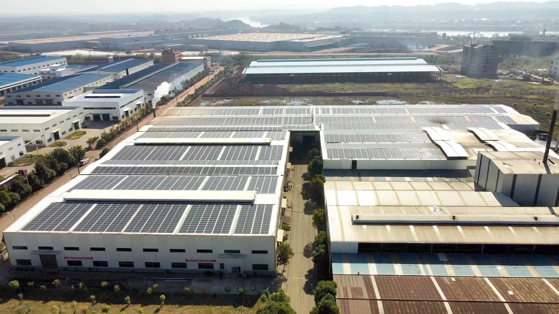 快讯｜企业光伏增容333.58千瓦！bat365绿能承建湖南顺隆工商业光伏电站二期开工